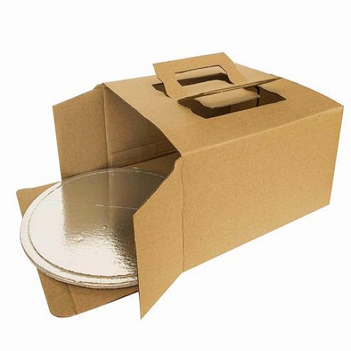 WHOLESALE FOOD PAPER BOX WITH TRAY FOR 10 INCH CAKE